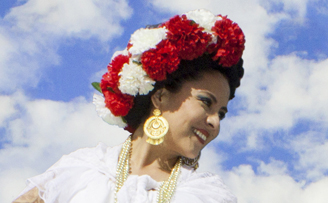 mexican girl smiling